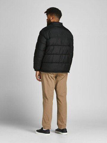 Jack & Jones Plus Winter Jacket 'PAUL' in Black