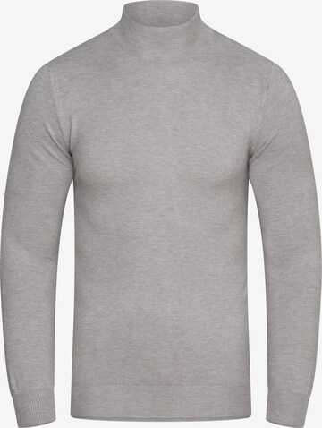 behype Sweater 'MKBONI' in Grey: front