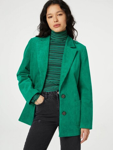 Blazer Fabienne Chapot en vert : devant