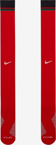 NIKE Soccer Socks in Red: front