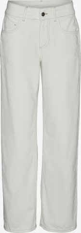 SOMETHINGNEW Wide Leg Jeans 'Rancy' in Weiß: predná strana