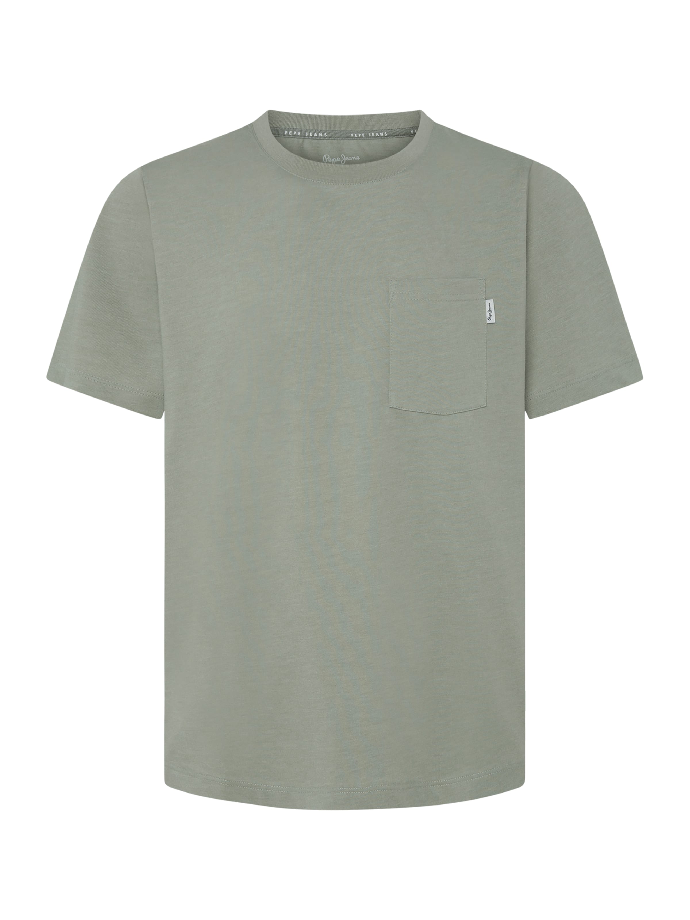 T-Shirt Pepe Jeans en vert : devant