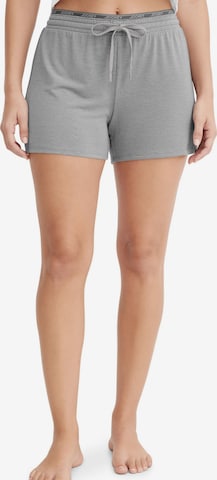 JOCKEY Loose fit Pants 'Soft Touch Luxe Short' in Grey: front