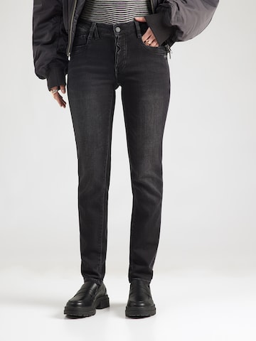 Gang - Loosefit Calças de ganga 'Gerda' em preto: frente