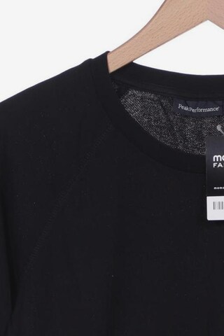 PEAK PERFORMANCE Sweatshirt & Zip-Up Hoodie in S in Black