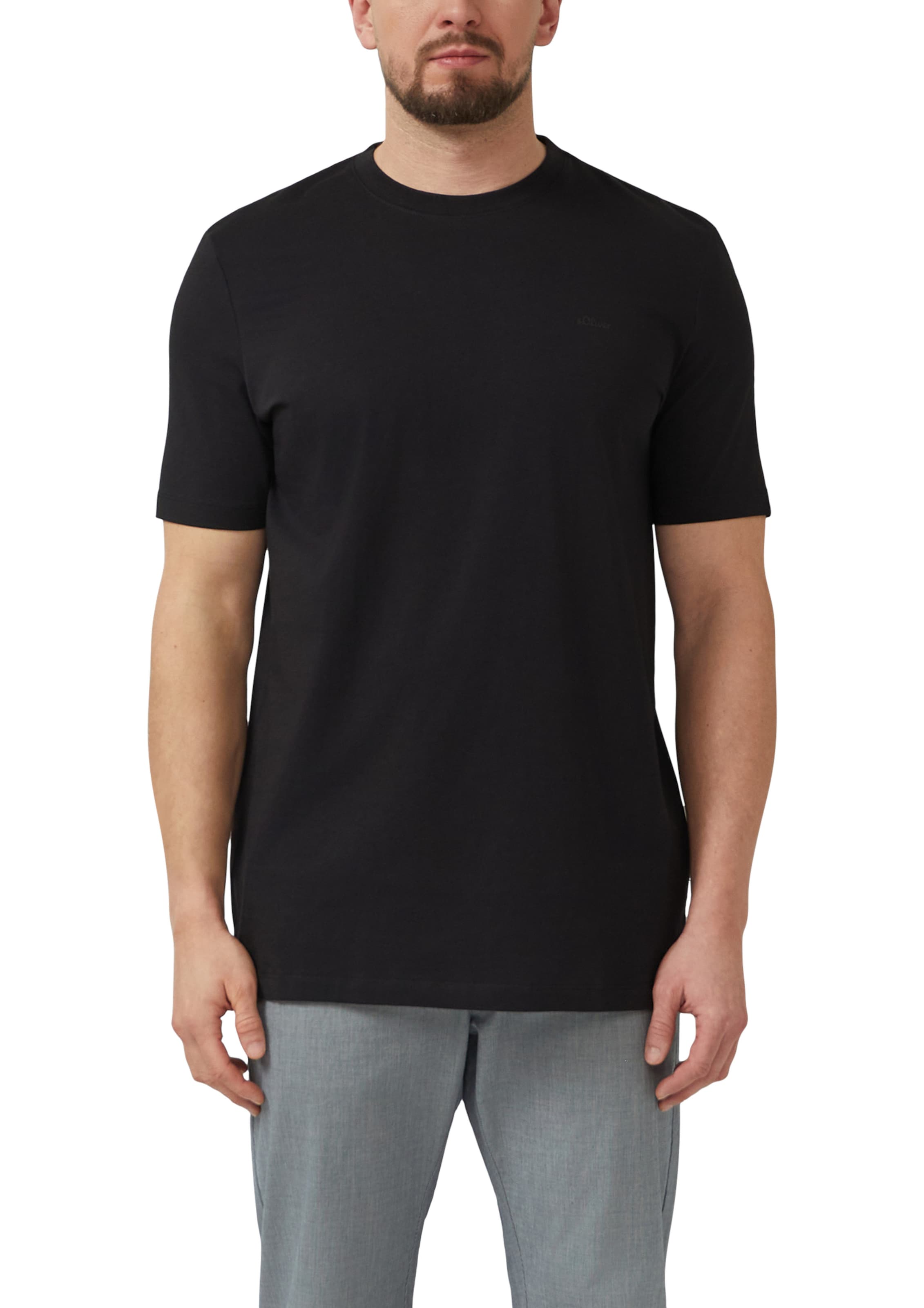 s.Oliver Shirt in Black