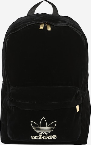 ADIDAS ORIGINALS Backpack in Black: front