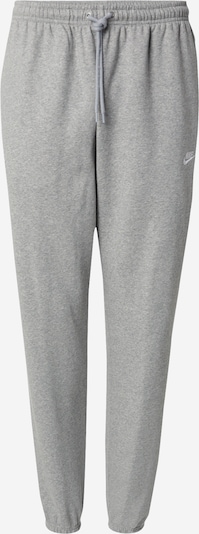 Nike Sportswear Hlače 'CLUB' u siva / bijela, Pregled proizvoda