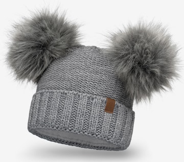 Vivisence Beanie '70106' in Grey: front