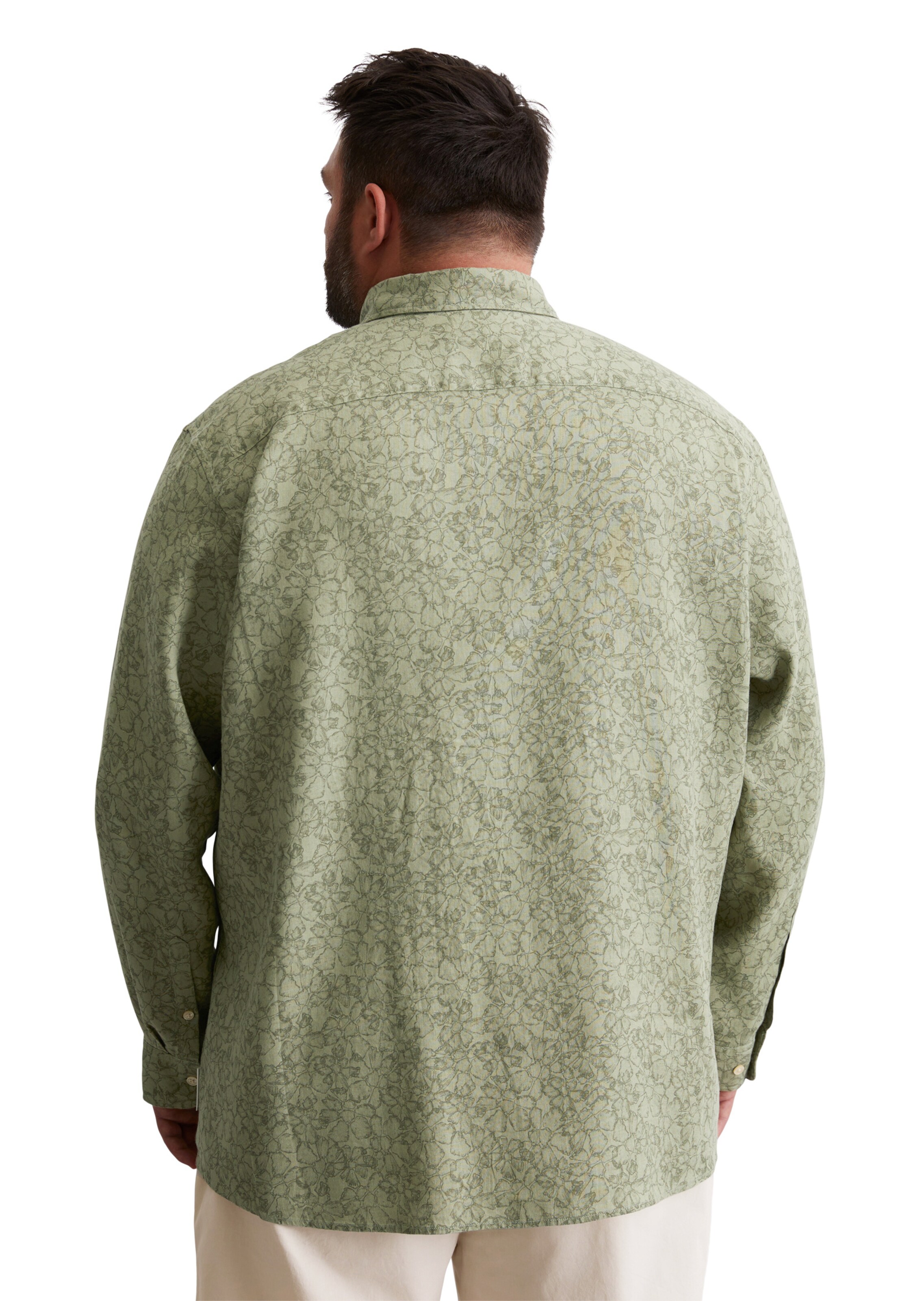 Marc O'Polo Regular fit Button Up Shirt in Green