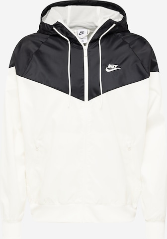 Veste mi-saison Nike Sportswear en beige : devant