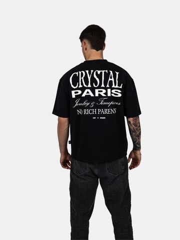 Crystal Paris Shirt 'Rich' in Zwart