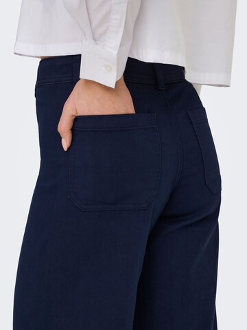 JDY Loose fit Pants 'JDYIRIS' in Blue