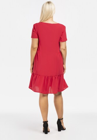 Robe de cocktail 'AGNIESZKA' Karko en rouge