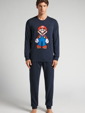 INTIMISSIMI Pyjama in Blau: Vorderseite