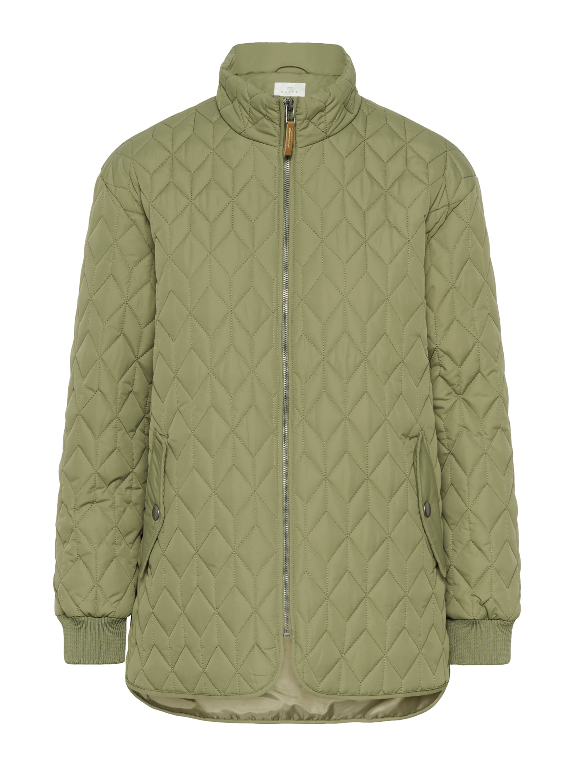 Kaffe Vinterjakke 'KALeila' i grøn: forside