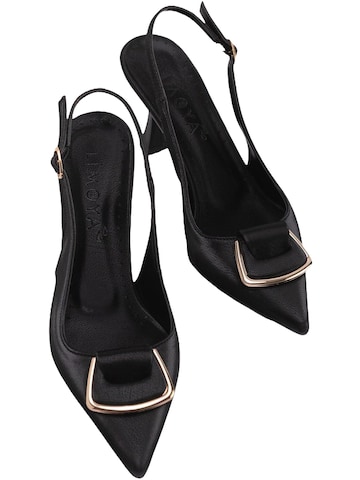 Décolleté sling 'Sanny' di Limoya in nero