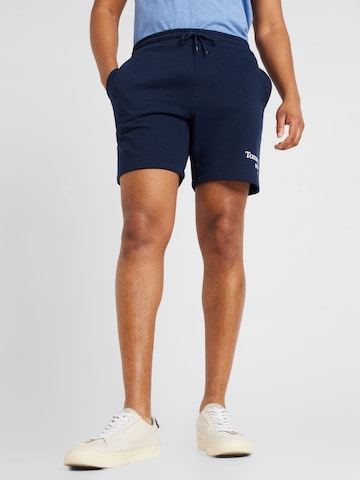 Tommy Jeans Regular Shorts in Blau: predná strana