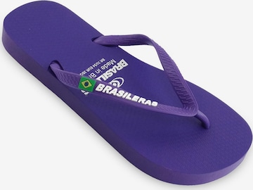 Brasileras Strand-/Badeschuh 'Classic W SS19' in Lila: Vorderseite