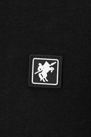 DENIM CULTURE Koszulka 'GRAHAM' w kolorze czarny
