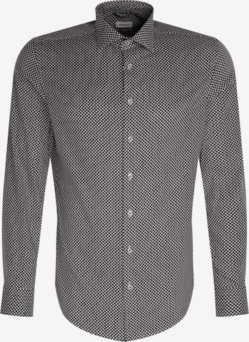 Chemise business SEIDENSTICKER en bleu : devant