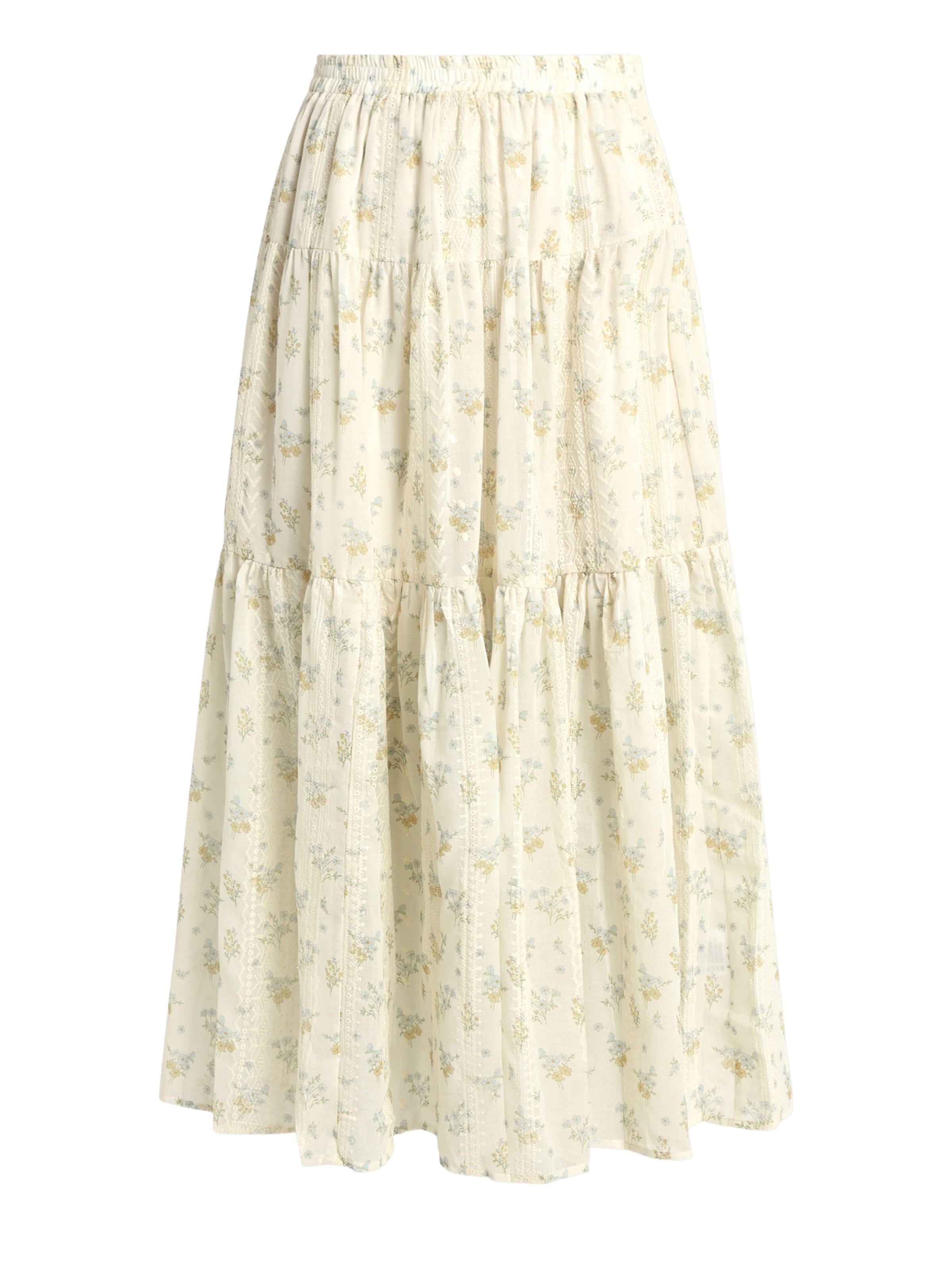 Jupe 'SunsetLL' Lollys Laundry en beige : devant