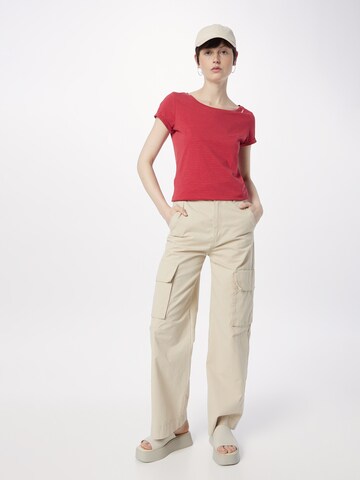 Ragwear Majica 'FLORAH' | rdeča barva