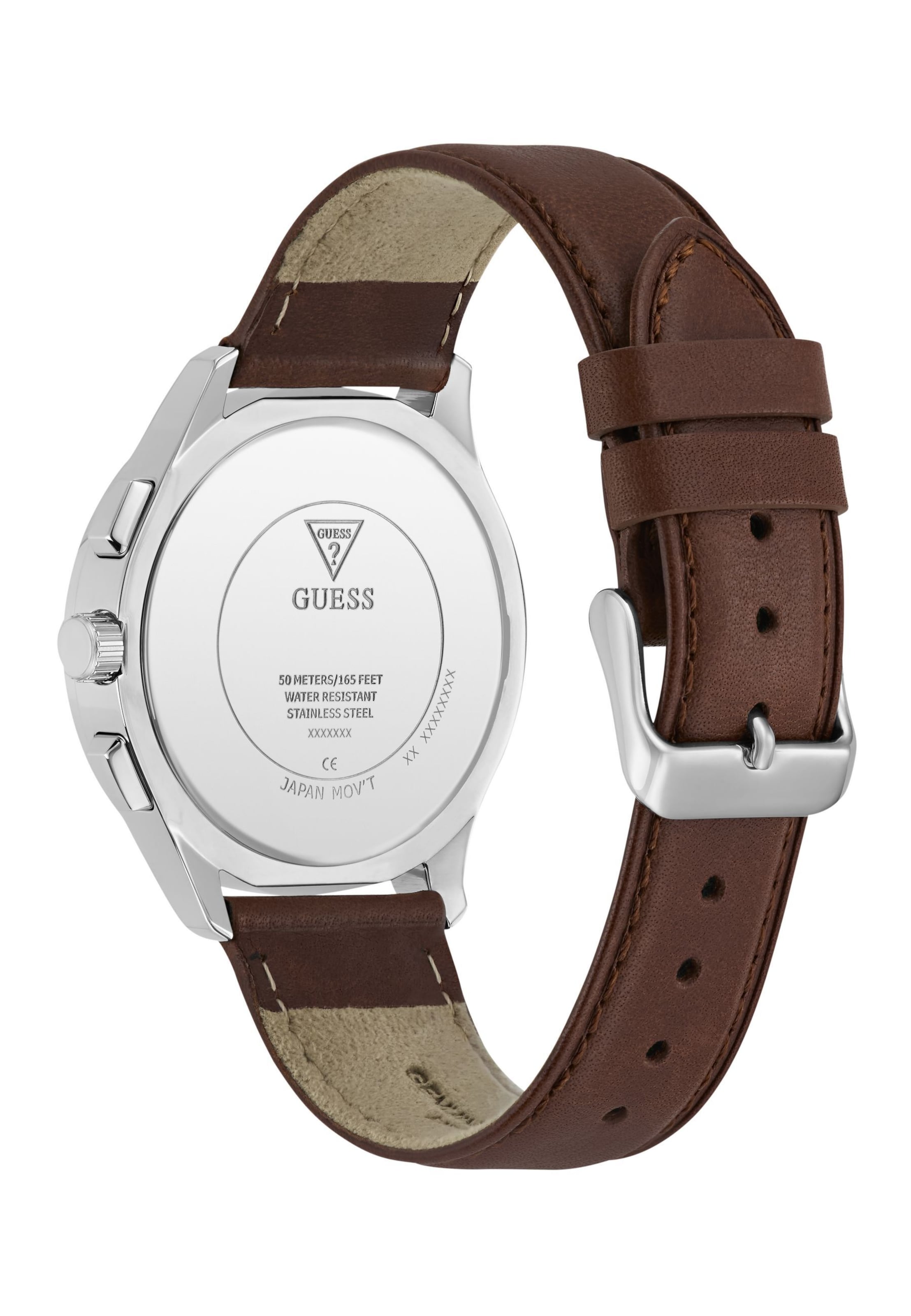 GUESS Analog watch 'Palmer' in Brown