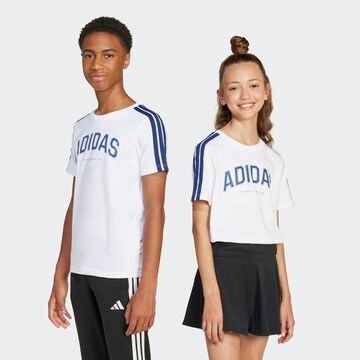 ADIDAS SPORTSWEAR Функциональная футболка 'COLLEG' в Белый: спереди