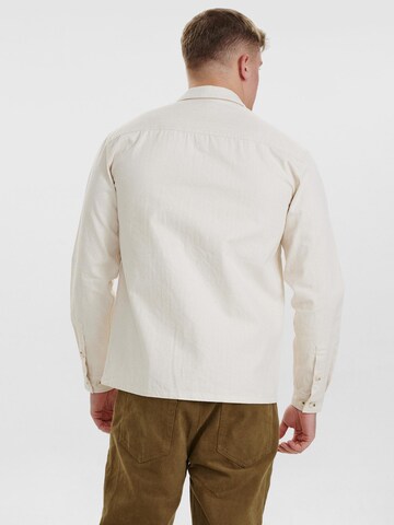 Dxnmxrk Shirt 'DxEctor' in Beige