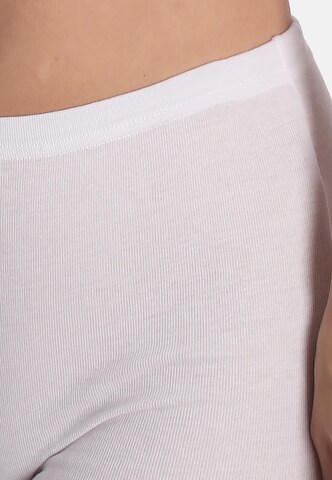 Culotte 'FINE RIB' sassa en blanc