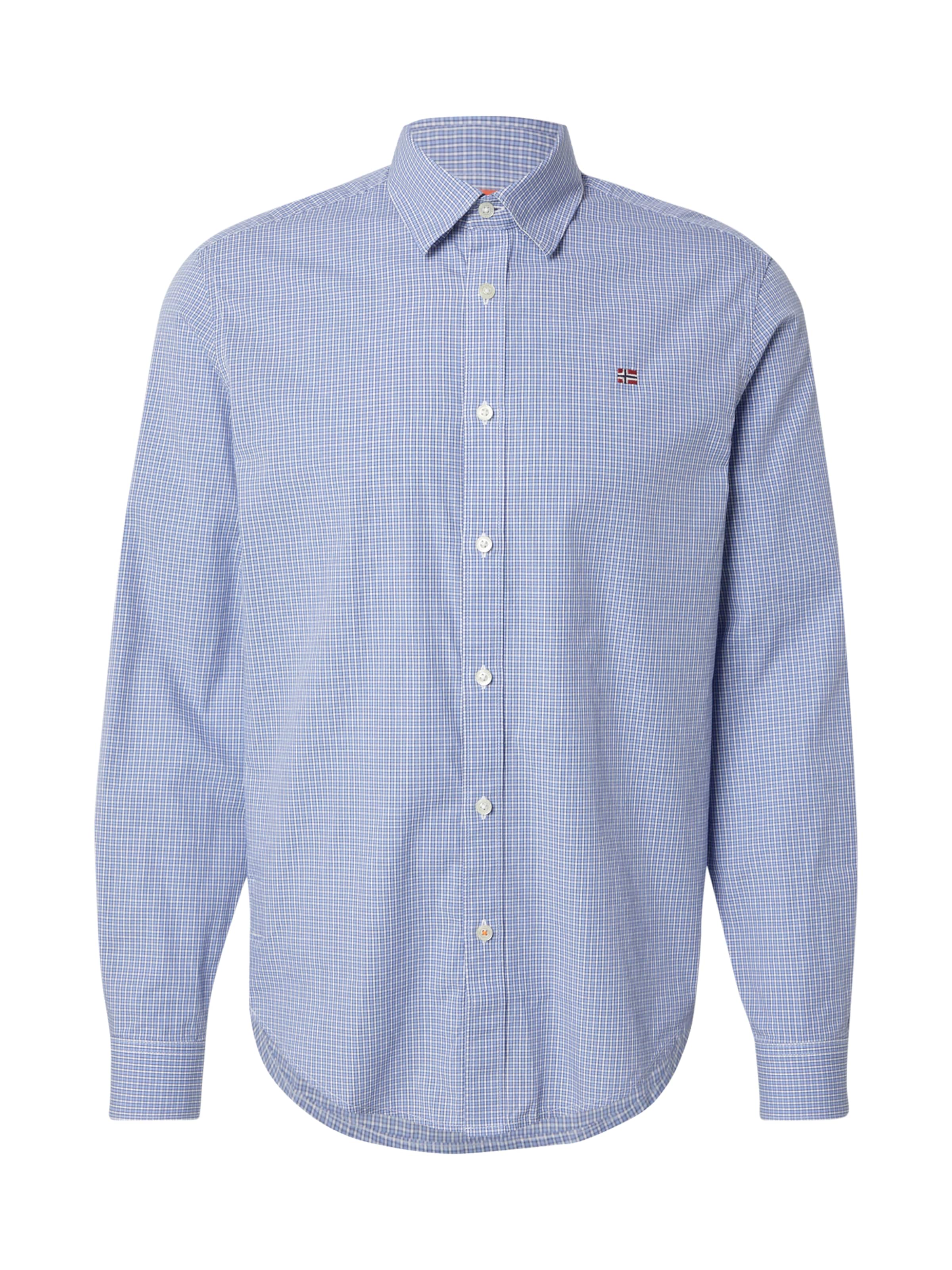 Regular fit Cămașă 'G-GRAIE 1' de la NAPAPIJRI pe albastru: față