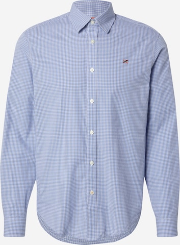 NAPAPIJRI Overhemd 'G-GRAIE 1' in Blauw: voorkant
