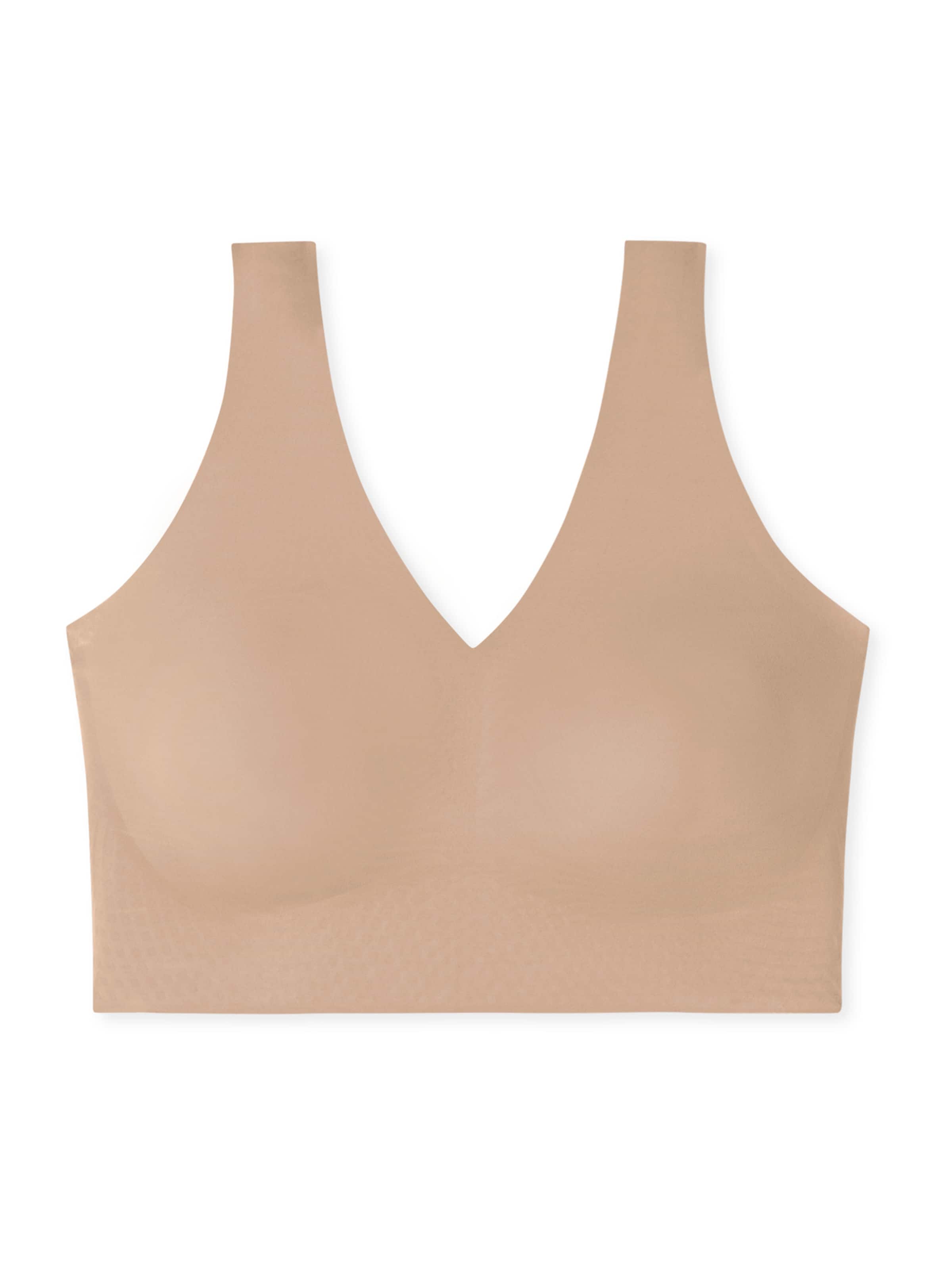 SCHIESSER Bra ' Padded Invisible Soft ' in Beige: front