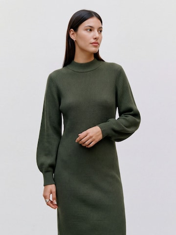VERO MODA Kootud kleit 'VMHarper', värv roheline
