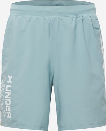 UNDER ARMOUR Regular Sportbroek 'Launch' in Groen: voorkant