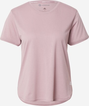 T-shirt fonctionnel 'GO TO 2.0' ADIDAS SPORTSWEAR en violet : devant