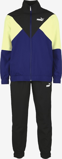 Completo per l'allenamento PUMA di colore blu reale / giallo pastello / nero / bianco, Visualizzazione prodotti