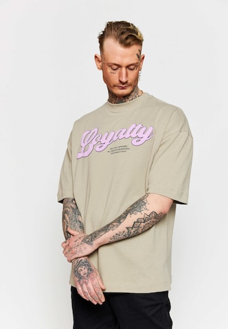 Maglietta 'Loyalty Puff' di Multiply Apparel in marrone