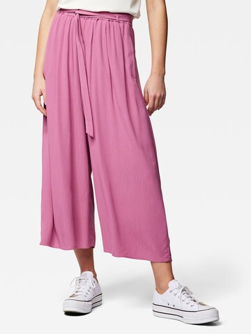 Mavi Wide Leg Hose in Pink: Vorderseite