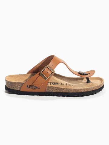 Bayton T-bar sandals 'MELIA' in Brown