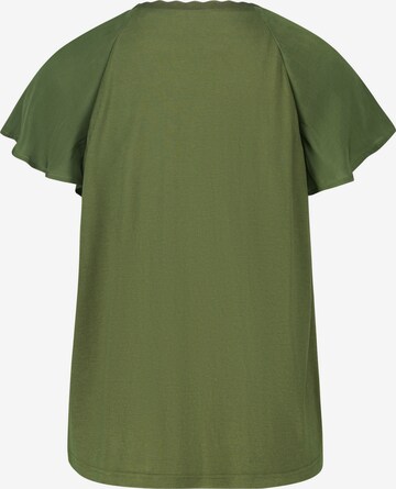 Camicia da donna di zero in verde