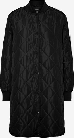 Vero Moda Curve Between-Seasons Coat in Black: front