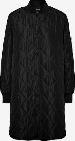 Manteau mi-saison Vero Moda Curve en noir : devant