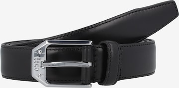 BOSS Gürtel 'Brando' in Schwarz: Vorderseite