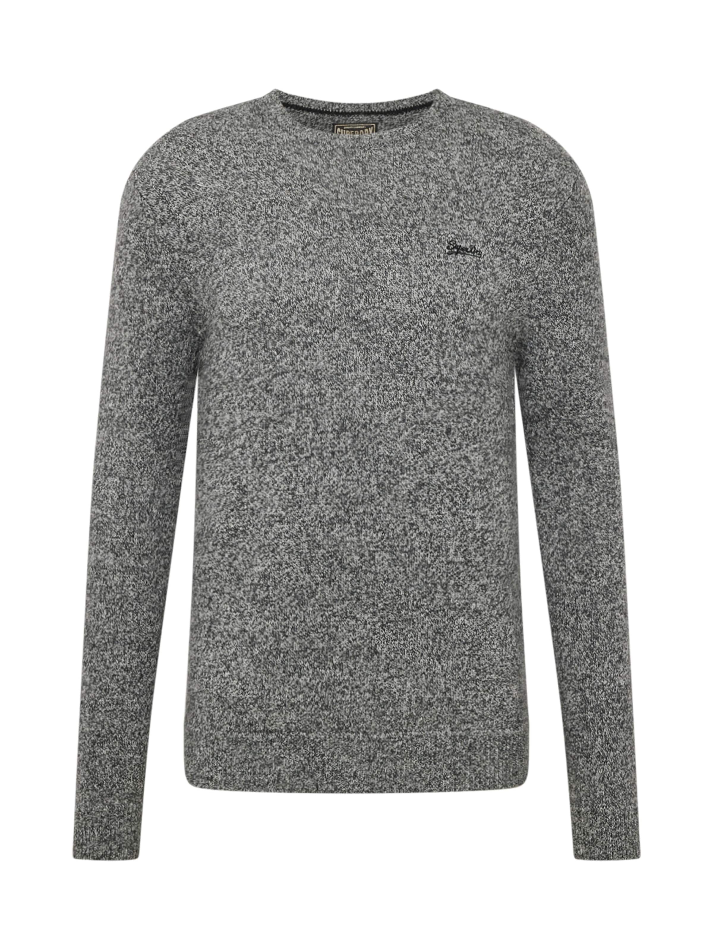 Superdry & Co Tröja 'Essential' i grå: framsida