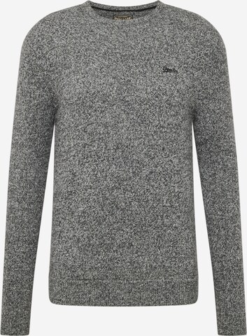 Superdry Pullover 'ESSENTIAL' i grå: forside