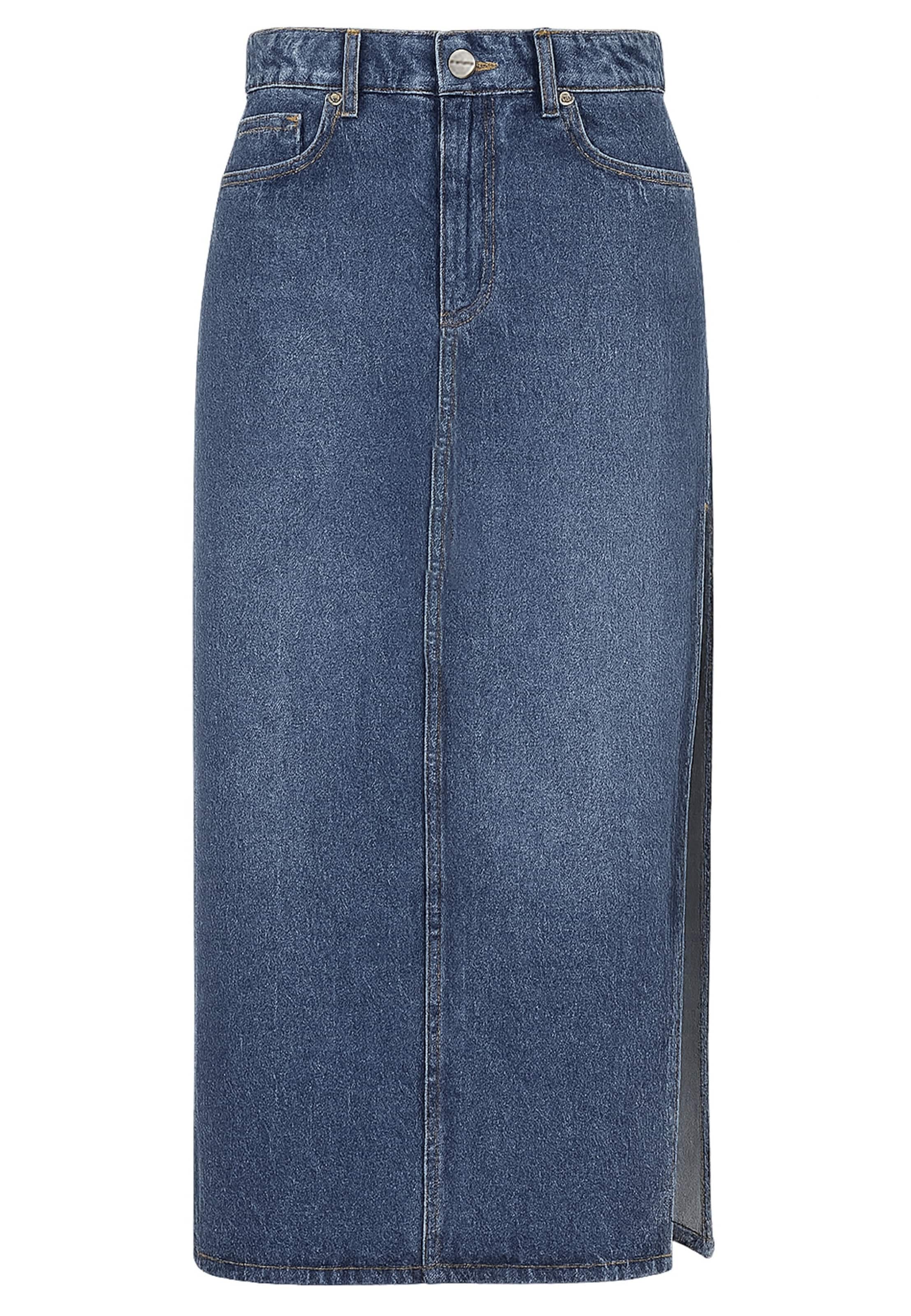 2Y Studios Skirt 'Grian' in Blue denim, Item view