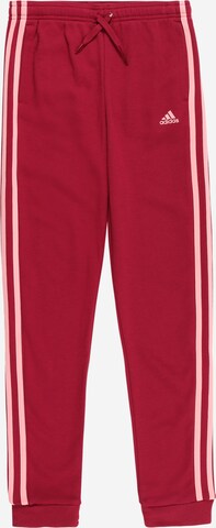 ADIDAS PERFORMANCE Sporthose in Rot: front