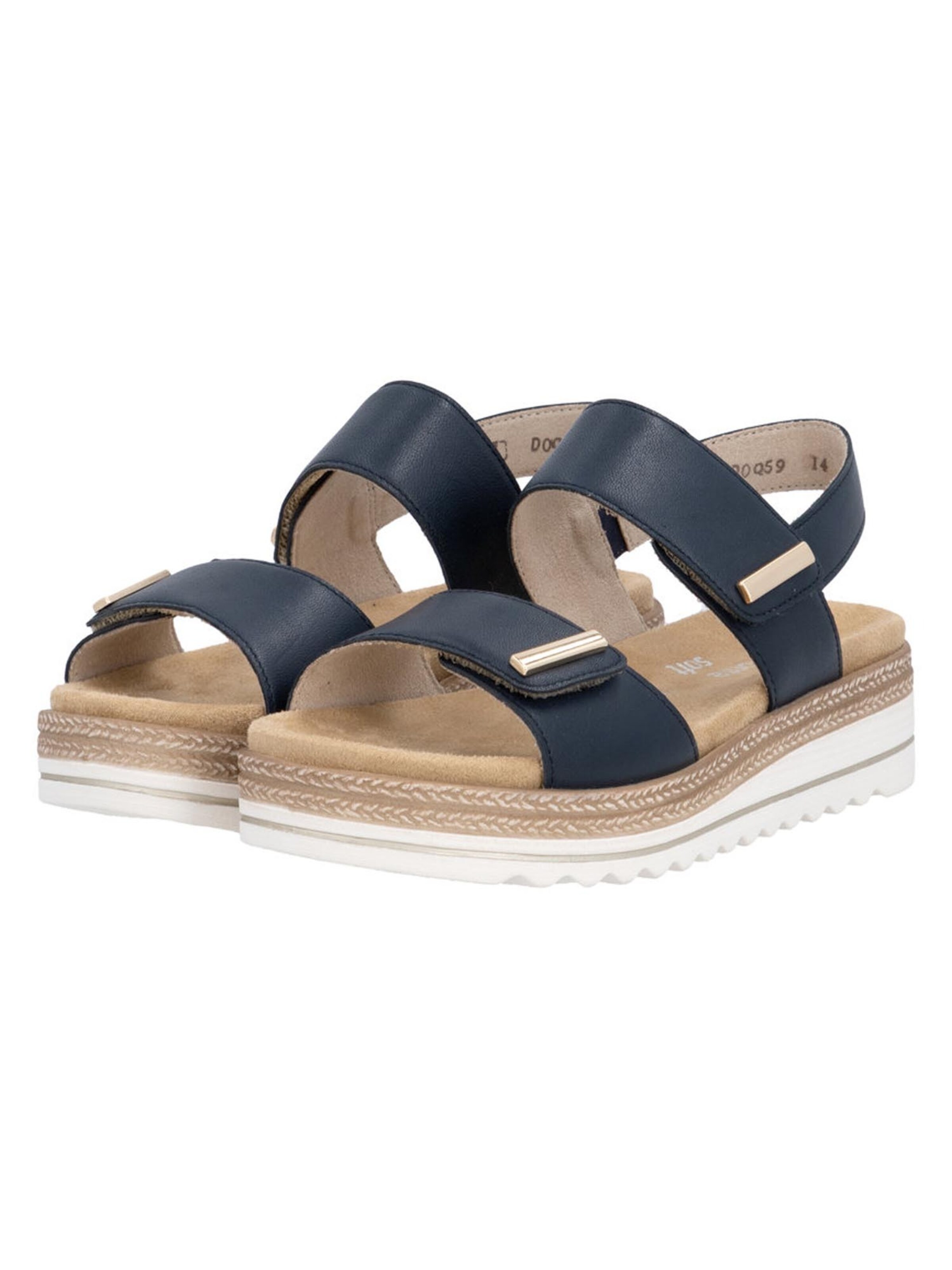 REMONTE Sandale 'Basic'‌‌‌‌ in Blau